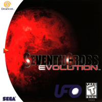 Seventh Cross Evolution Sega Dreamcast US box art
